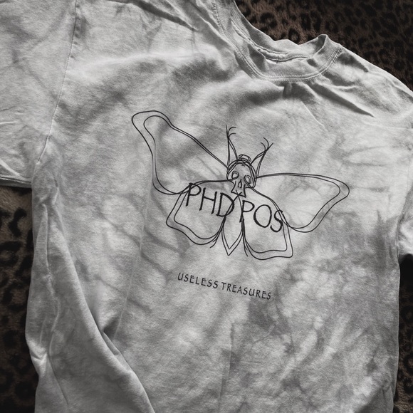Silver Crystal Dye Tee - Picture 1 of 3